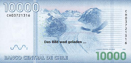 Hình ảnh tiền Chile 10000P